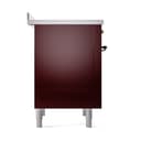 Nostalgie II 36 UPI366QNMPBUB Freestanding Electric Range Range with Induction Single Oven with Solid Door with Bronze knobs view 4