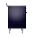 Nostalgie II 36 UPI366QNMPMBP Freestanding Electric Range Range with Induction Single Oven with Solid Door with Copper knobs view 4