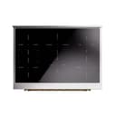 Nostalgie II 36 UPI366QNMPRAG Freestanding Electric Range Range with Induction Single Oven with Solid Door with Brass knobs view 3