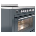 Professional Plus II 36 UPI366WMPBG Freestanding Electric Range Range with Induction Single Oven with Triple Glass Door with Stainless Steel knobs view 5