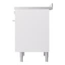 Professional Plus II 36 UPI366WMPWH Freestanding Electric Range Range with Induction Single Oven with Triple Glass Door with Stainless Steel knobs view 8