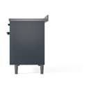 Nostalgie II 48 UPI486NMPBGB Freestanding Electric Range Range with Induction Double Oven with Triple Glass Door with Bronze knobs view 10