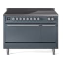 Professional Plus II 48 UPI486QMPBG Freestanding Electric Range Range with Induction Double Oven with Solid Door with Stainless Steel knobs view 1