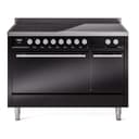 Professional Plus II 48 UPI486QMPBK Freestanding Electric Range Range with Induction Double Oven with Solid Door with Stainless Steel knobs view 1