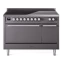 Professional Plus II 48 UPI486QMPMG Freestanding Electric Range Range with Induction Double Oven with Solid Door with Stainless Steel knobs view 1