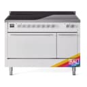 Professional Plus II 48 UPI486QMPRA Freestanding Electric Range Range with Induction Double Oven with Solid Door with Stainless Steel knobs view 1