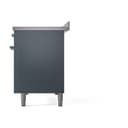 Nostalgie II 48 UPI486QNMPBGC Freestanding Electric Range Range with Induction Double Oven with Solid Door with Chrome knobs view 5