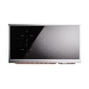 Nostalgie II 48 UPI486QNMPWHP Freestanding Electric Range Range with Induction Double Oven with Solid Door with Copper knobs view 3