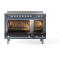 Professional Plus II 48 UPI486WMPBG Freestanding Electric Range Range with Induction Double Oven with Triple Glass Door with Stainless Steel knobs view 3