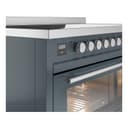 Professional Plus II 48 UPI486WMPBG Freestanding Electric Range Range with Induction Double Oven with Triple Glass Door with Stainless Steel knobs view 7