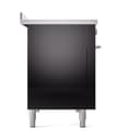 Professional Plus II 48 UPI486WMPBK Freestanding Electric Range Range with Induction Double Oven with Triple Glass Door with Stainless Steel knobs view 9