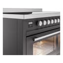 Professional Plus II 48 UPI486WMPMG Freestanding Electric Range Range with Induction Double Oven with Triple Glass Door with Stainless Steel knobs view 7