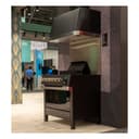 Panoramagic 36 UPMI09S3MK Freestanding Electric Range Range with Induction Single Oven with Triple Glass Door with Satin knobs view 9