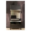 Panoramagic 36 UPMI09S3MK Freestanding Electric Range Range with Induction Single Oven with Triple Glass Door with Satin knobs view 10