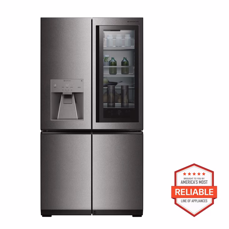 LG Signature 23 Cu. Ft. Smart Wi-fi Enabled Instaview® Door-in-door® Counter-depth Refrigerator