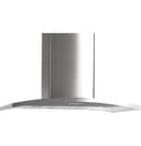36" Island-Mount Chimney Hood view 2