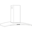 30" Wall-Mount Chimney Hood view 4