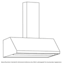 30” Designer Wall Mount Hood w/ Dimmable LED Lighting view 8