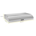 30" Range Hood with the FIT System view 3