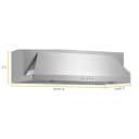 30" Convertible Under-Cabinet Hood view 3