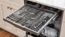 24"W. Dishwasher w/Installed Professional Stainless Steel Panel view 10