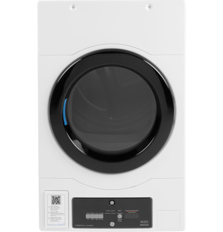 Commercial 7.7 cu. ft. Capacity Electric Dryer with Built-In App-Based Payment System SITE WIFI REQUIRED,Stacking Unit