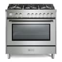 36 inch Prima Series Freestanding Gas Range with 5 Sealed Burners, 5 cu. ft. Oven Capacity, Temperature Gauge view 1