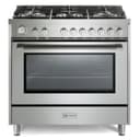 36 inch Prima Series Freestanding Gas Range with 5 Sealed Burners, 5 cu. ft. Oven Capacity, Temperature Gauge view 2