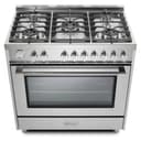 36 inch Prima Series Freestanding Gas Range with 5 Sealed Burners, 5 cu. ft. Oven Capacity, Temperature Gauge view 3
