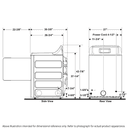 7.4 cu. ft. Capacity Electric Dryer with Built-In App Payment System SITE WIFI REQUIRED, 5-Year Warranty view 40