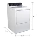 7.4 cu. ft. Capacity Electric Dryer with Built-In App Payment System SITE WIFI REQUIRED, 5-Year Warranty view 14