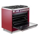 36 inch Ultima Collection Freestanding Gas Range with 5 Sealed SABAF Brass Burners, 5 cu. ft. Oven Capacity, Temperature Gauge view 7