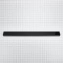 30" Slide-in Range Rear Trim Kit, Black, with (1) metal trim piece and installation instructions view 2