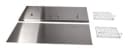 36" Range Hood Backguard Kit With Dual Position Shelf, Stainless Steel, Fits Jxw9036wp And Jxu9136wp, Size: 20" H view 3