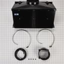 Ductless Downdraft Vent Kit, Black, Size: 20" L X 13" W X 12" H view 4