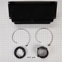 Ductless Downdraft Vent Kit, Black, Size: 20" L X 13" W X 12" H view 5