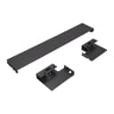 36" Refrigerator Armoire Style Door Panel Kit, Obsidian, Includes (1) Grille Assembly, (2) Grille Bracket Assembly view 1