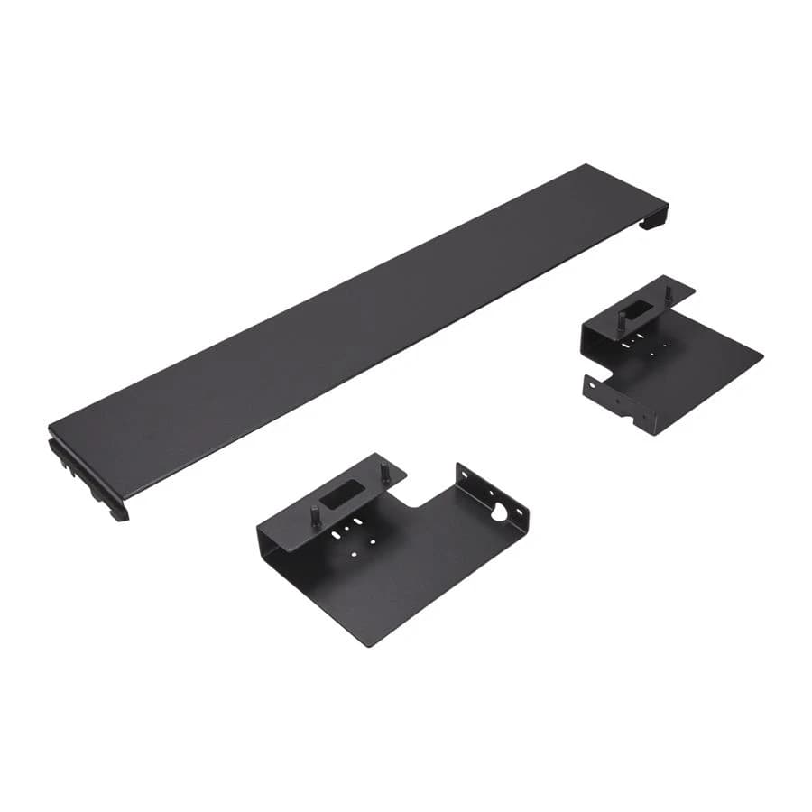 36" Refrigerator Armoire Style Door Panel Kit, Obsidian, Includes (1) Grille Assembly, (2) Grille Bracket Assembly