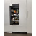 36" Refrigerator Armoire Style Door Panel Kit, Obsidian, Includes (1) Grille Assembly, (2) Grille Bracket Assembly view 2