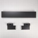36" Refrigerator Armoire Style Door Panel Kit, Obsidian, Includes (1) Grille Assembly, (2) Grille Bracket Assembly view 3