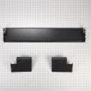 36" Refrigerator Armoire Style Door Panel Kit, Obsidian, includes (1) grille assembly, (2) grille bracket assembly view 2