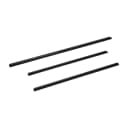 Slide-in Range Trim Kit, Black, with (3) trim pieces, and installation instructions view 1