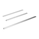 Slide-In Range & Countertop Trim Kit, Stainless Steel, with (1) left side trim, (1) right side trim, and (1) rear trim view 1