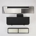 Range Hood Vsi Ductless Downdraft Vent Kit, Stainless Steel, Fits Kseg1750ess And Ksdg1750ess,size: 31" L X 20" W X 7-1/2" H view 2