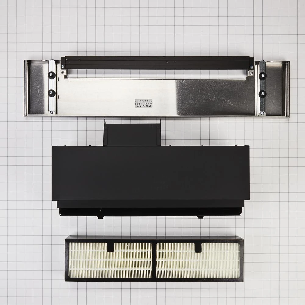 Range Hood VSI Ductless Downdraft Vent Kit, Stainless Steel, fits KSEG1750ESS and KSDG1750ESS,Size: 31" L x 20" W x 7-1/2" H