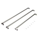 KitchenAid® 30-IN French Door Refrigerator Handle Kit with Red Medallions for Panel-Ready Models view 1