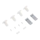 Washer & Dryer Stacking Kit For 27", With Hooked Galvanized Steel Brackets, 4 Leveling Dryer Feet, 2 Clips, And 4 Screws view 1