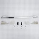 30" Combination Wall Range Flush Installation Trim Kit, Stainless Steel view 1
