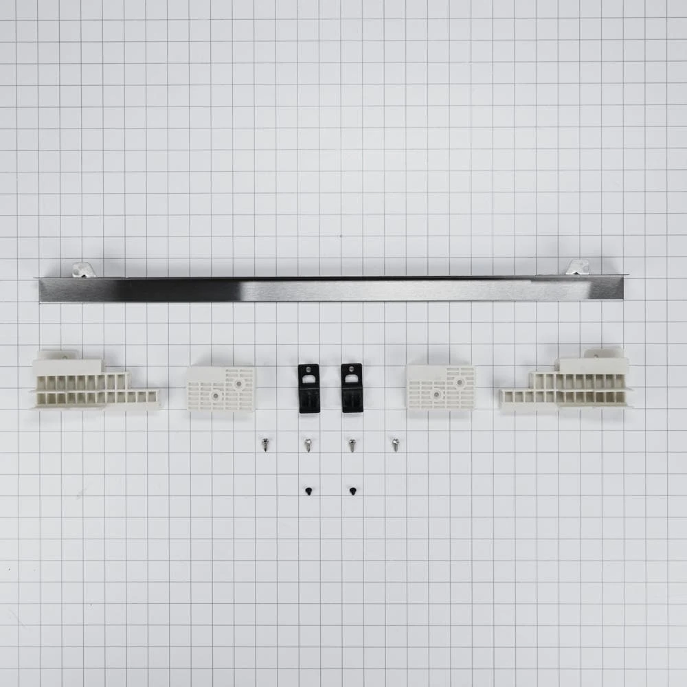 27" Combination Wall Range Flush Installation Trim Kit, Stainless Steel