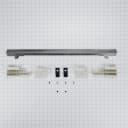 27" Combination Wall Range Flush Installation Trim Kit, Stainless Steel view 2